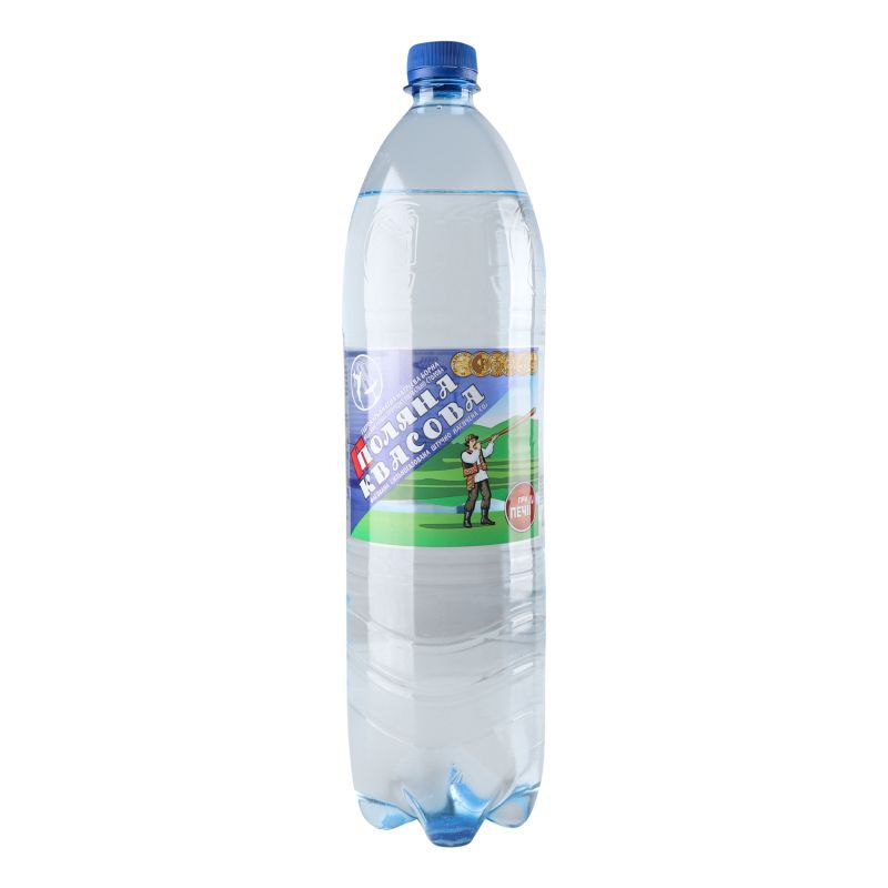 Вода лікувально-столова с/газ Поляна Квасова УМВ 1.5л ПЕТ